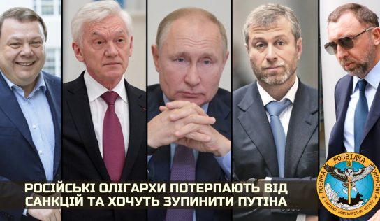 Российские олигархи хотят физически устранить Путина