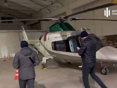В Украине арестовали вертолет Константина Жеваго