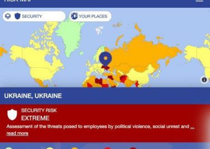 Украина попала в число самых опасных стран