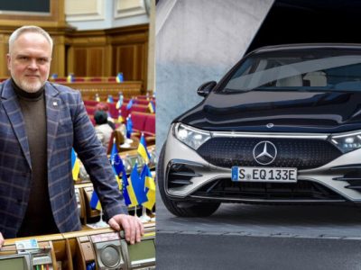 Александр Ковальчук задекларировал Mercedes EQS 450+: депутат от «Слуги народа» купил электрокар за 1,7 млн грн