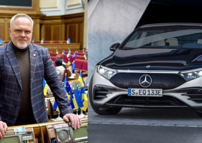 Олександр Ковальчук задекларував Mercedes EQS 450+: нардеп від «Слуги народу» придбав електрокар за 1,7 млн грн