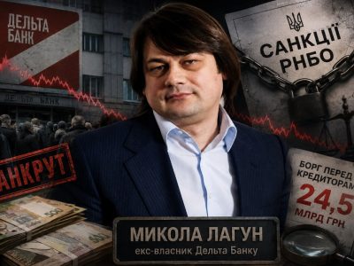 Дельта Банк і Микола Лагун: історія банкрутства, боргів і санкцій