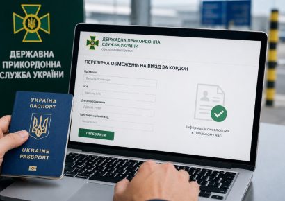 Государственная пограничная служба Украины открыла онлайн-доступ: теперь ограничения на выезд за границу можно проверить за минуту