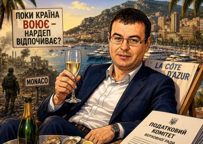 Гетманцев на Лазурном берегу: пока страна воюет, депутат отдыхает во Франции